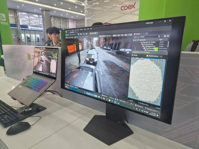 16일 서울 강남구 코엑스에서 열린 엔비디아의 차세대 PC 플랫폼 'RTX 스파크' 출시 행사 모습. [사진=조성준 기자]