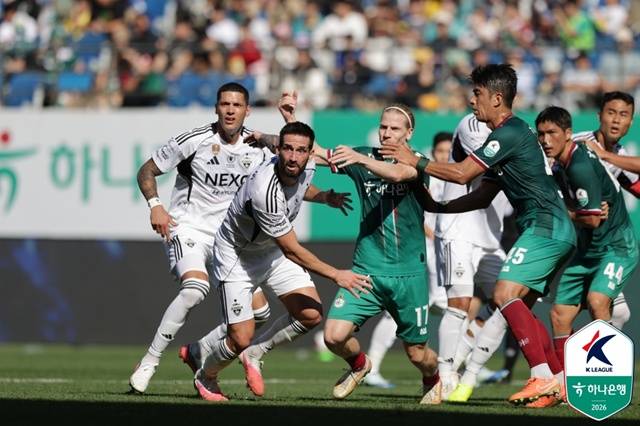 지난 9일에 열린 대전하나시티즌과 전북현대 경기. /사진=한국프로축구연맹 제공