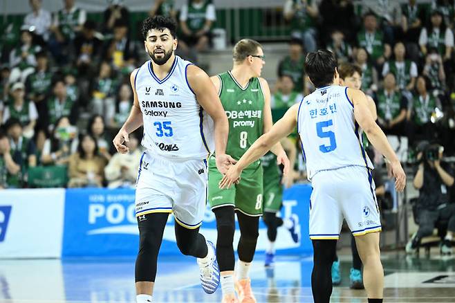 [서울=뉴시스] 프로농구 서울 삼성의 케렘 칸터. (사진=KBL 제공) 2026.10.17. photo@newsis.com *재판매 및 DB 금지