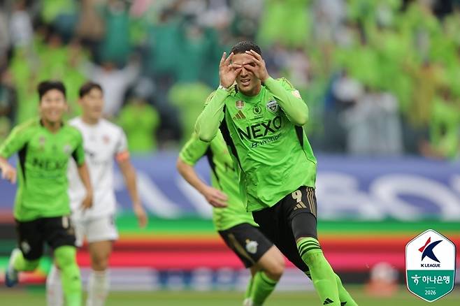 전북 현대 티아고. 사진 | 한국프로축구연맹