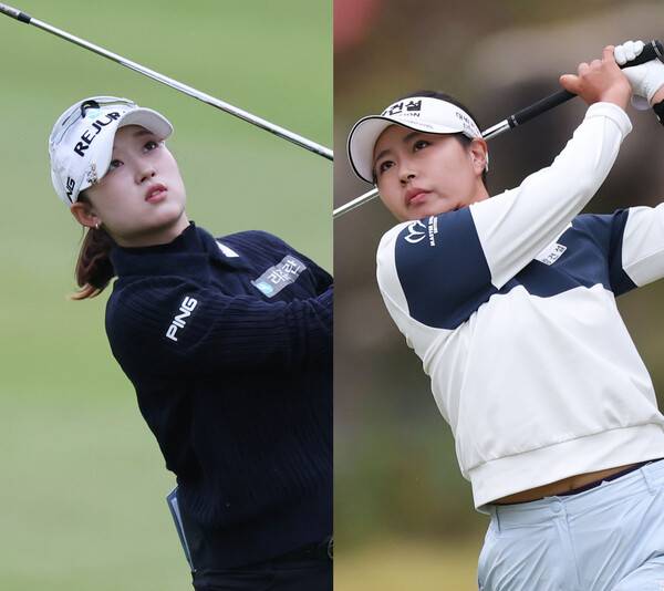 2026년 한국여자프로골프(KLPGA) 투어 신설 대회 아이스버그골프·서울신문 오픈에서 정규투어 생애 첫 우승을 차지한 마서영 프로. 연장전을 벌인 성유진 프로. 사진제공=KLPGA (사진을 무단으로 사용하지 마십시오.)