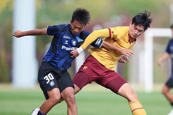 광주FC와 감바 오사카 유스 경기 장면. 사진=프로축구연맹