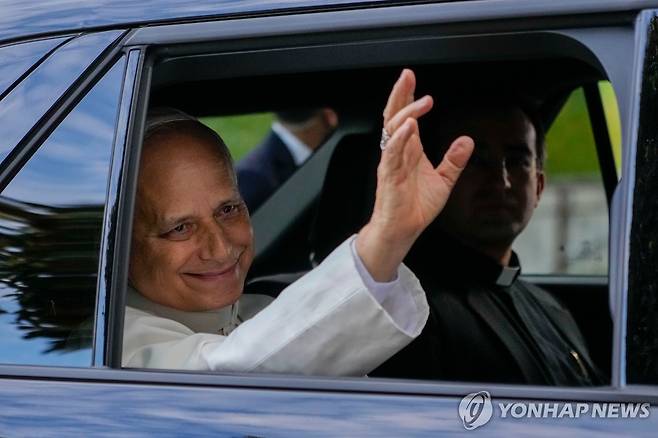 레오14세 교황 [AP=연합뉴스. 재배포 및 DB 금지]