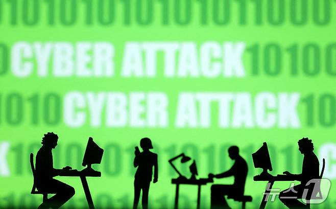 사이버공격(cyber attack) 일러스트. 2023.7.19 ⓒ 로이터=뉴스1
