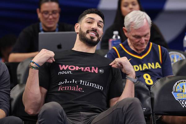 칸터는 트랜스잰더의 WNBA 참가에 대해 반대 의사를 드러냈다. 사진= Getty Images/AFP= 연합뉴스 제공