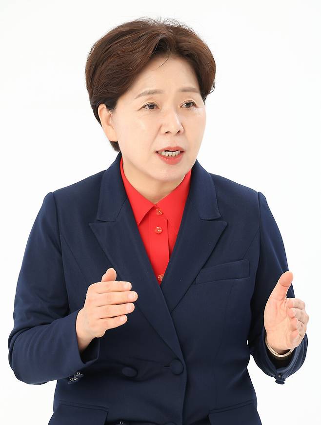 양향자 국민의힘 최고위원이 21일 서울 용산구 시사저널 스튜디오에서 인터뷰를 하고 있다. ⓒ 시사저널 임준선