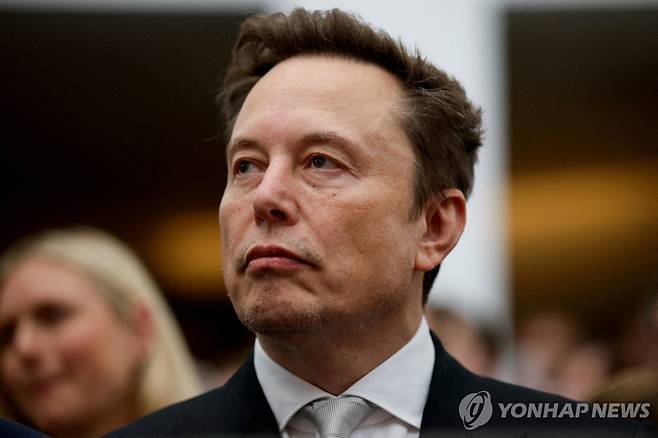 일론 머스크 [로이터 연합뉴스 자료사진. 재판매 및 DB 금지]