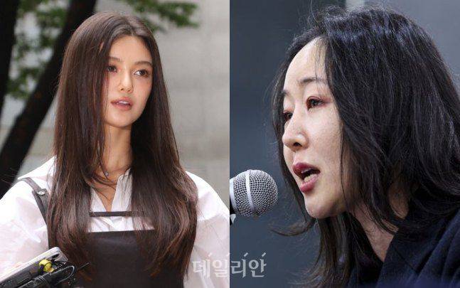 뉴진스 전 멤버 다니엘(왼쪽)과 민희진 전 어도어 대표 ⓒ데일리안 방규현 기자