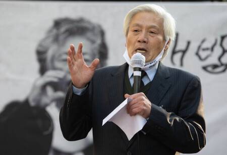 김세균 명예교수.                                         한겨레 자료사진