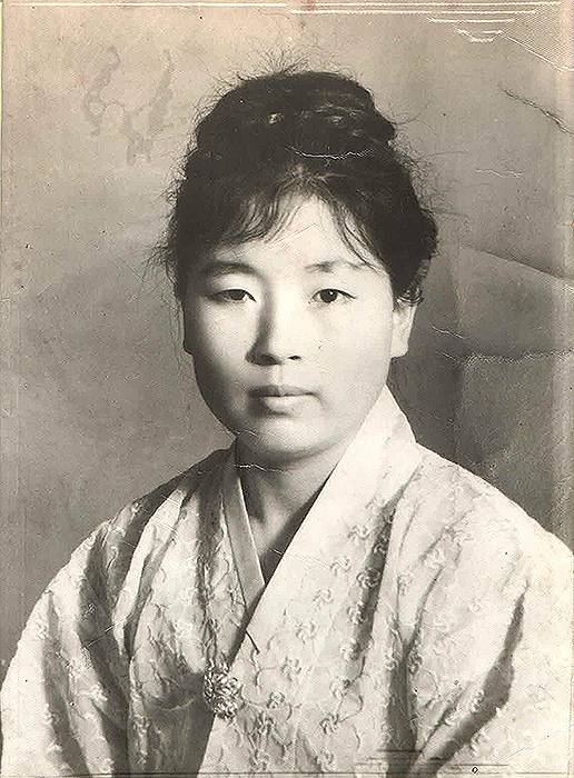 할머니 김정임씨가 소녀였을 때. 이수영씨 제공
