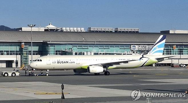 에어부산 [연합뉴스 자료사진]