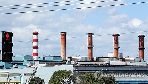 경북 포항시 남구 포항제철소 모습.[출처: 연합뉴스 자료사진]