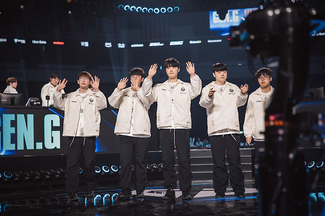 젠지e스포츠(사진=라이엇 게임즈)