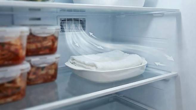 구연산 타월은 반드시 냉기 배출구 근처에 놓아야 팬 바람을 타고 탈취 효과가 극대화된다.&nbsp;게티이미지뱅크
