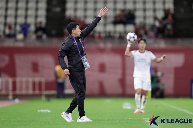 [서울=뉴시스]K리그1 포항 박태하 감독. (사진=한국프로축구연맹 제공)