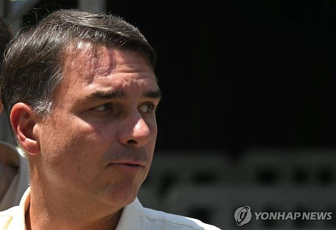 플라비우 보우소나루 브라질 상원의원 [AFP=연합뉴스 자료사진. 재판매 및 DB 금지]