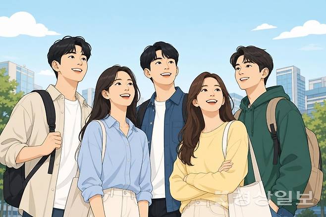 ▲ '인재양성 → 일자리 → 지역정착', 울산형 청년 희망 3단계 패키지 구축하자. AI생성이미지