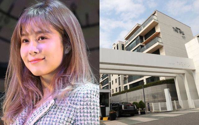 가수 겸 뮤지컬 배우 옥주현, 서울 용산구 한남동 ‘한남더힐’. 사진=연합뉴스