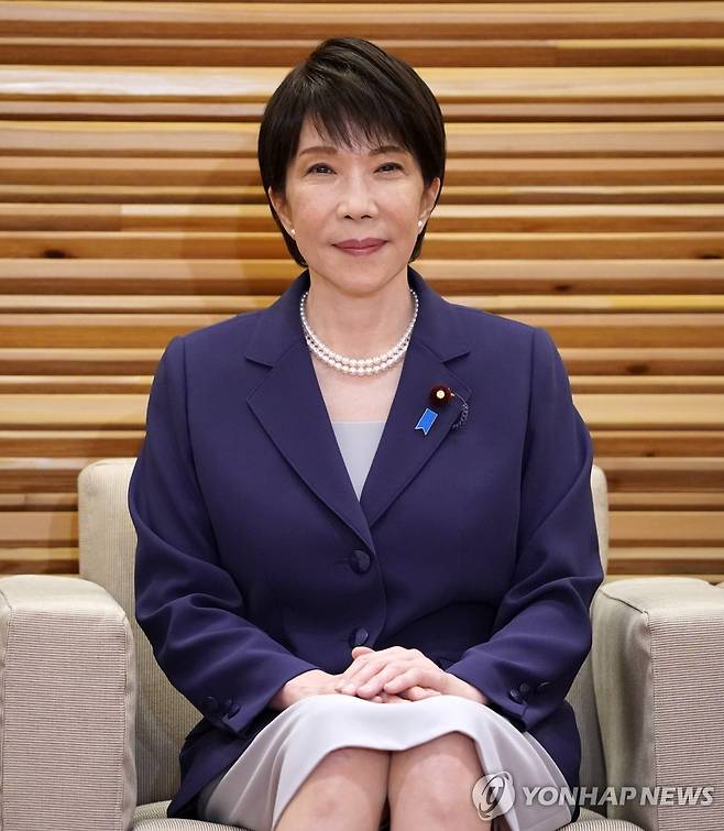 다카이치 사나에 일본 총리 [EPA/JIJI연합뉴스 자료사진. 재판매 및 DB 금지]