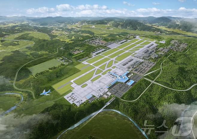 대구경북신공항 조감도(경북도 제공. 재판매 및 DB금지) ⓒ 뉴스1 김대벽기자