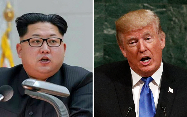 김정은 북한 노동당 위원장(왼쪽)과 도널드 트럼프 미국 대통령. |EPA연합뉴스