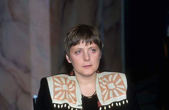 메르켈 총리의 1994년 모습
