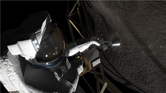 ▲조만간 우주비행사가 직접 소행성을 탐험하는 시대가 될 것으로 기대된다.[사진제공=NASA]