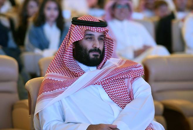 사우디아라비아의 왕위 계승 서열 1위인 무함마드 빈 살만 왕세자. /AFPBBNews=뉴스1