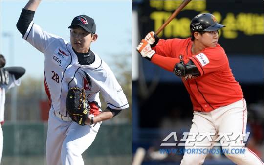 최대성(왼쪽)과 김도현. 스포츠조선DB