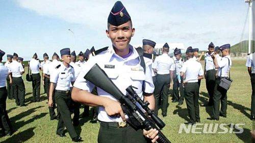 【서울=뉴시스】장기가 사라진 의문의 죽음을 당한 태국 육사 생도 파카퐁 타냐칸의 생전 모습. <사진 출처 : 英 BBC> 2017.11.22