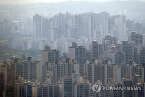 서울시내 송파구 아파트 단지 풍경 [연합뉴스 자료사진]