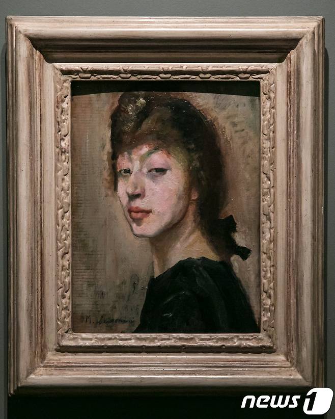'자화상'은 마리 로랑생이 1905년에 그린 작품이다. 2017.12.8/뉴스1 © News1 박정환 기자