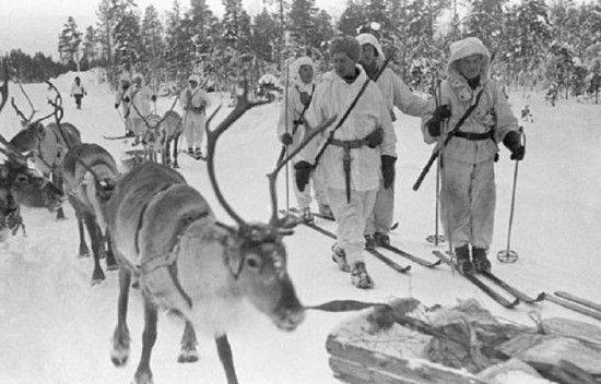 겨울전쟁 당시 핀란드군 스키부대 모습(사진=위키피디아)