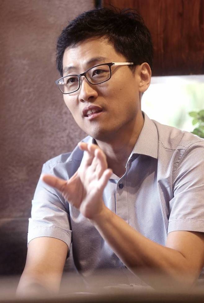 지난 8일 김상욱 부산대 교수가 신간 '김상욱의 양자 공부'를 출간했다. /사진=홍봉진 기자