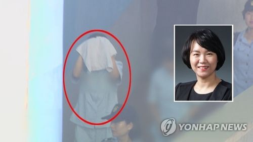 '100억 부당 수임 전관예우' 최유정 변호사 [연합뉴스TV 제공]