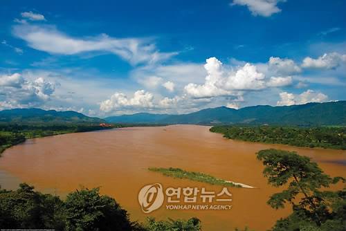 메콩강 전경