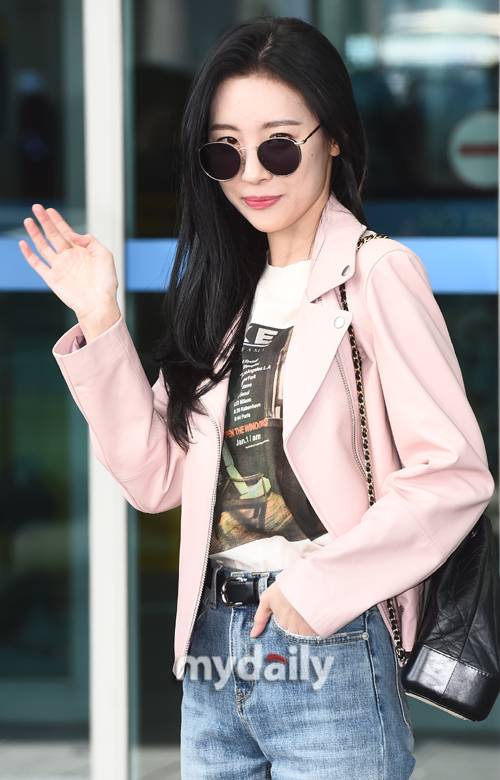 ▲ 선미 '이태리 잘 다녀올게요~'