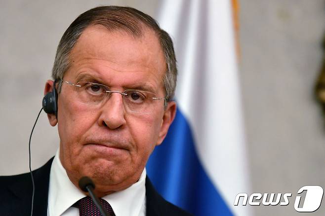 세르게이 라브로프 러시아 외무장관. © AFP=뉴스1