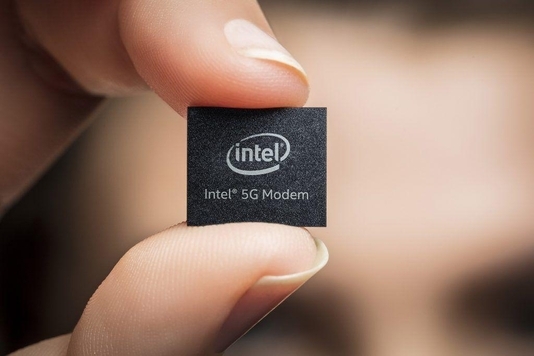 인텔의 5G 모뎀(통신)칩. / 인텔 제공