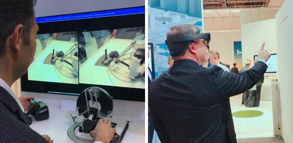 5G 기술을 이용한 노키아의 ‘로봇 기계’ 시연