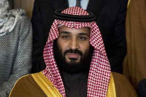 무함마드 빈살만 사우디아라비아 왕세자는 오는 19~22일 미국을 방문한다. 사진은 이달 7일 영국을 방문하고 있는 모습. /블룸버그