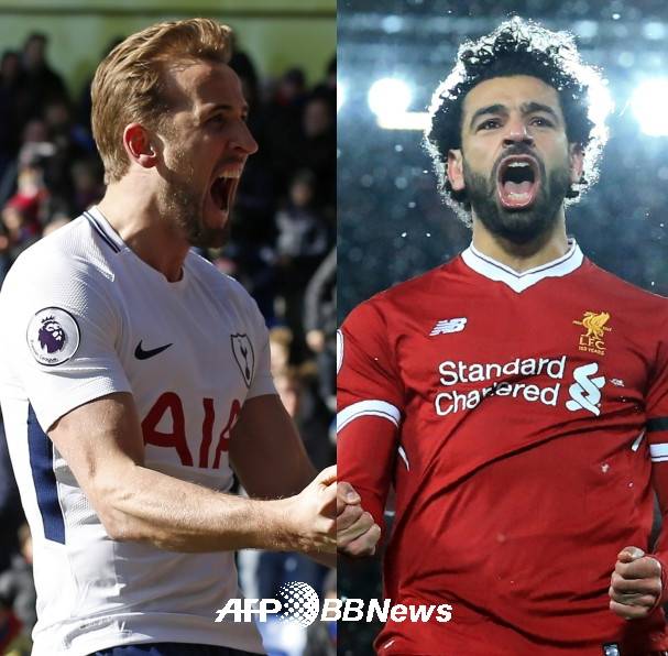 케인과 살라. ⓒAFPBBNews = News1