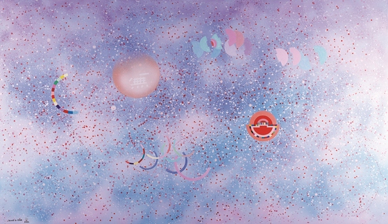 이성자, '은하수에 있는 나의 궁전' (2000). ( [사진 국립현대미술관]