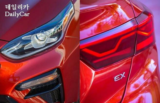 K3 (헤드램프와 테일램프)