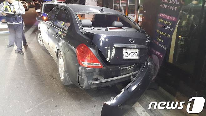 사고 현장(대전지방경찰청 제공)© News1
