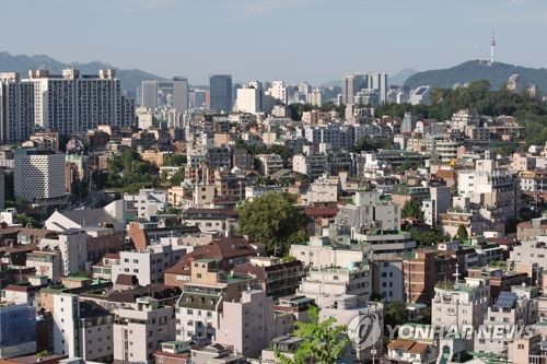 서울의 빌라촌(자료)