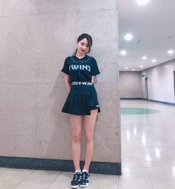 나인뮤지스 경리 인스타그램 캡처