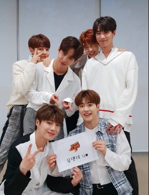 유앤비 슈가맨 사진=유앤비 공식 SNS
