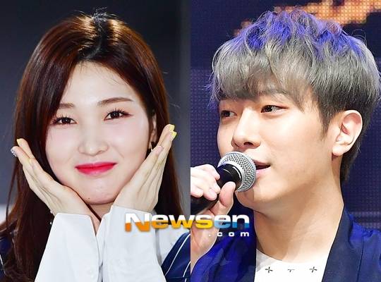 왼쪽부터 율희, 최민환