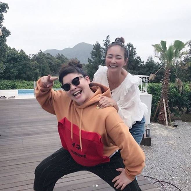 진재영 이영자 / 사진: 진재영 인스타그램